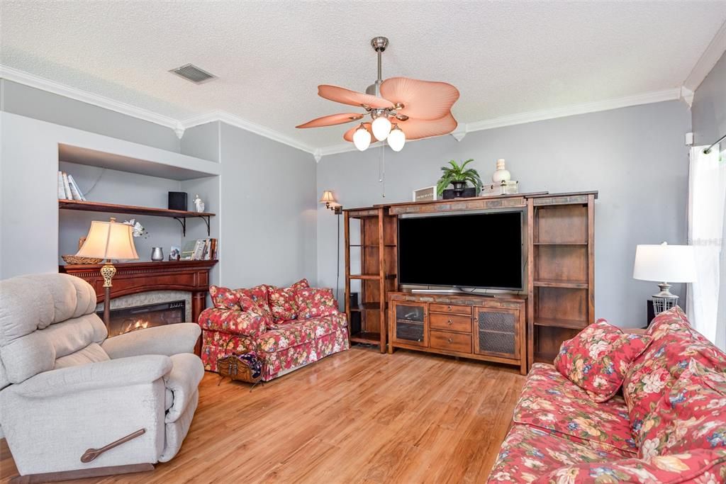 Fireplace, Interior, Living room, Wood Texture Flooring