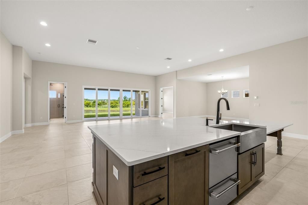 Interior, Kitchen, Recessed Lighting