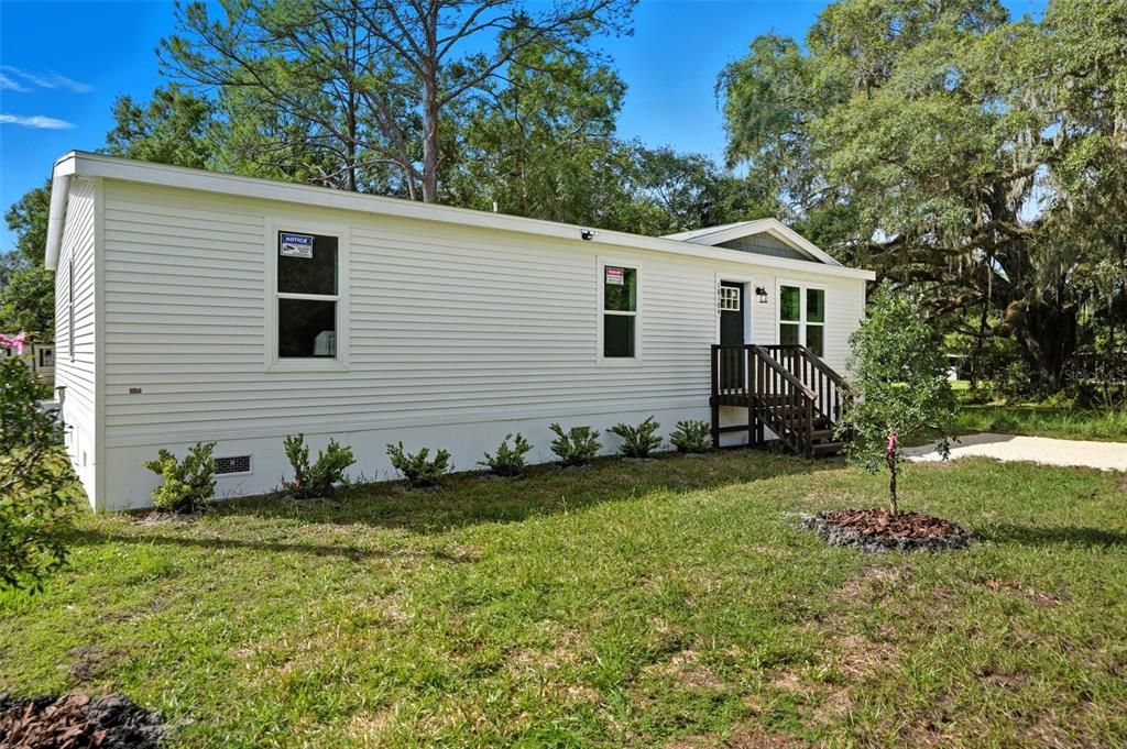 Backyard, Exterior