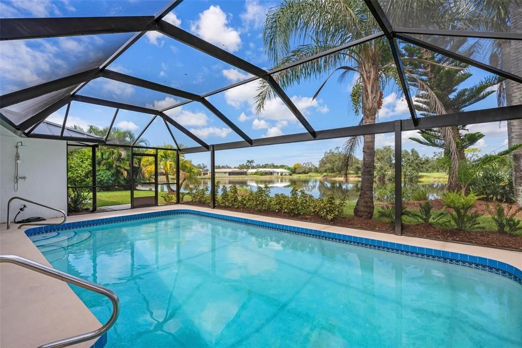 Glass Ceilings, Interior, Pool, Sun Room, Water