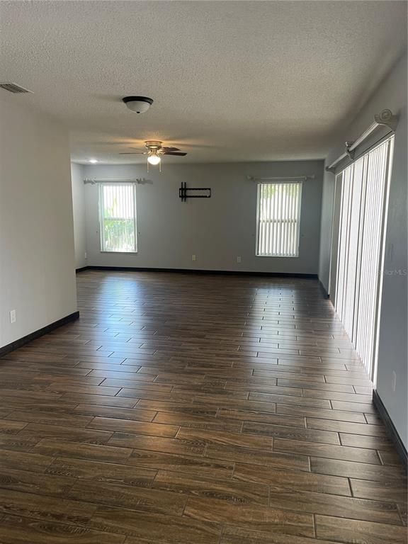 Empty room, Interior, Wood Texture Flooring