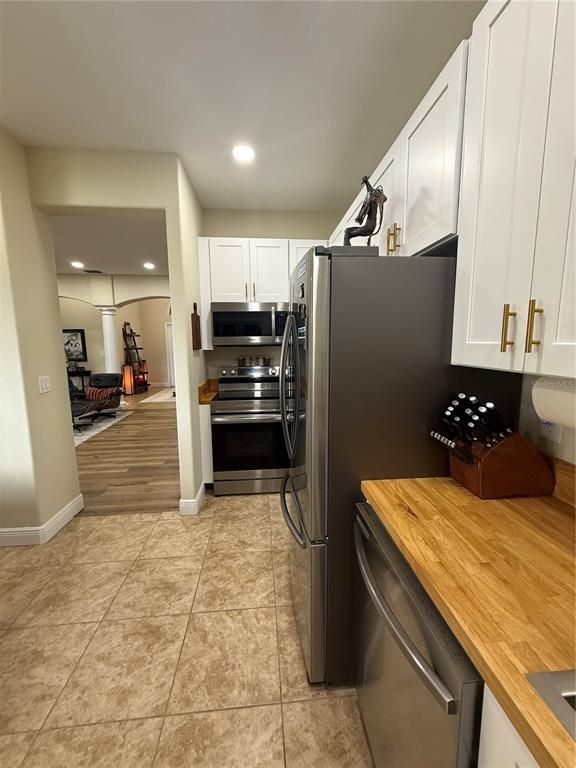 Interior, Kitchen, Recessed Lighting, Stainless Steel Appliances