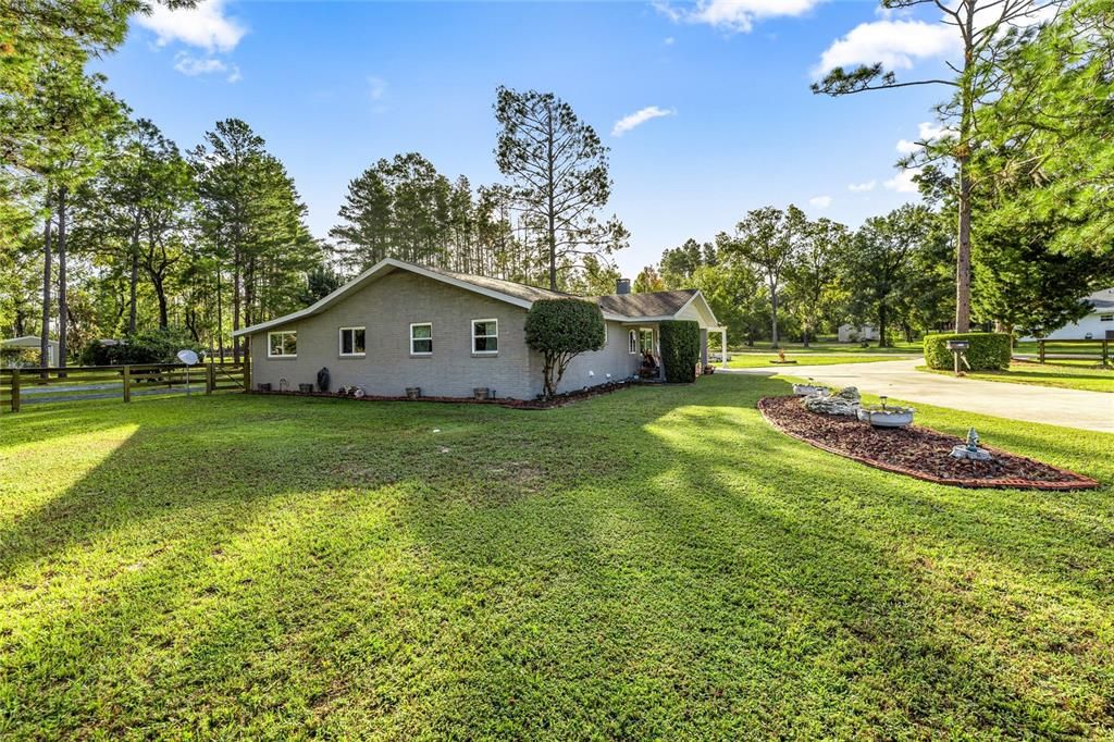 Backyard, Exterior