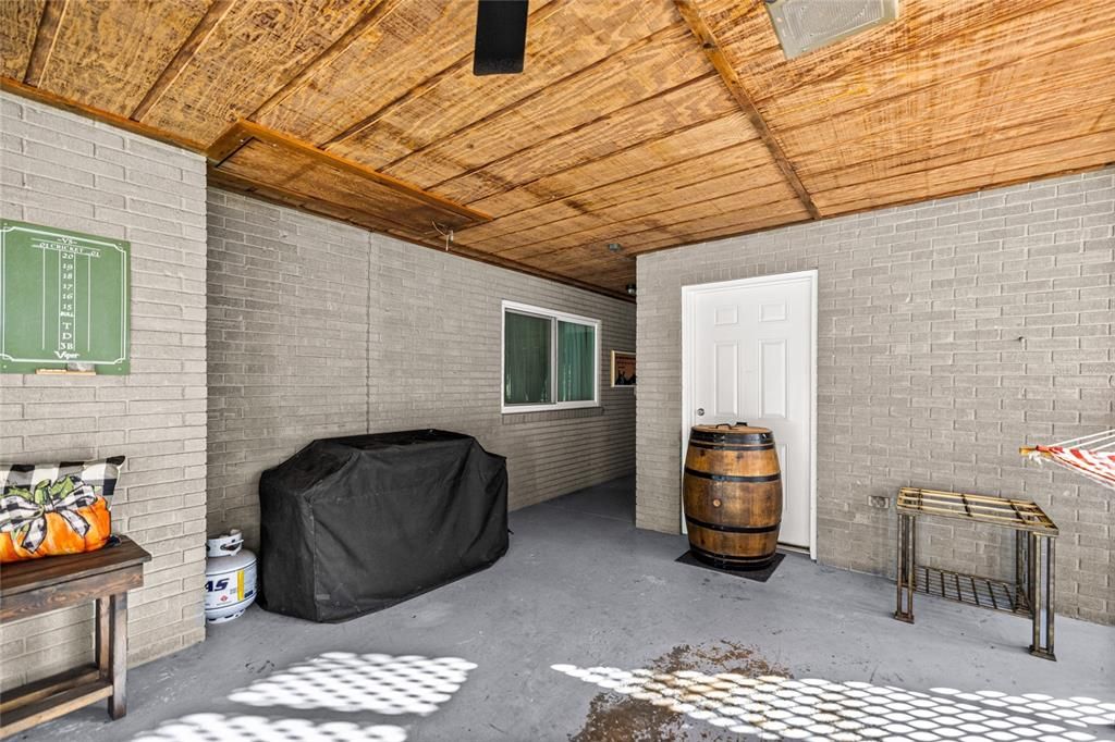 Exterior, Stone Walls, Wooden Ceilings