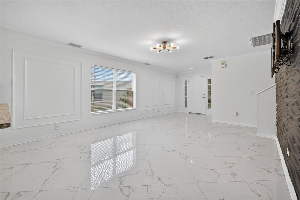 Empty room, Interior, Marble