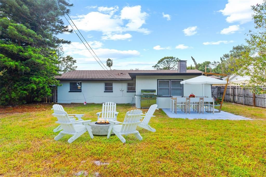 Backyard, Exterior