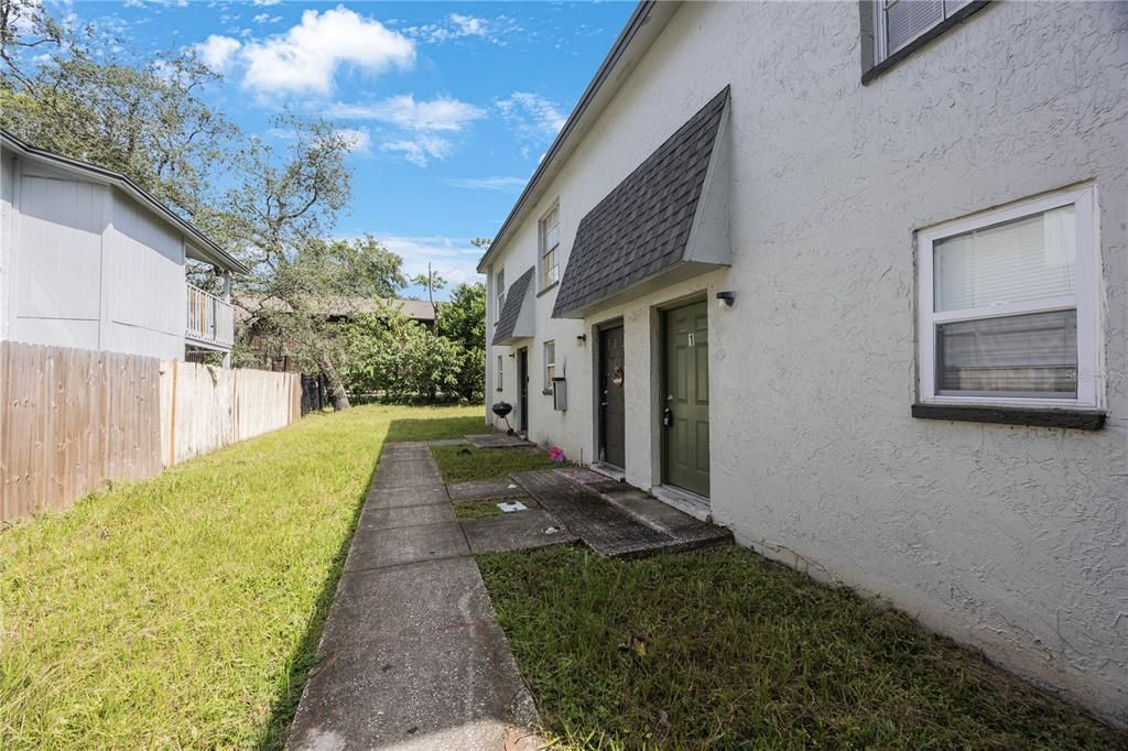 Backyard, Exterior