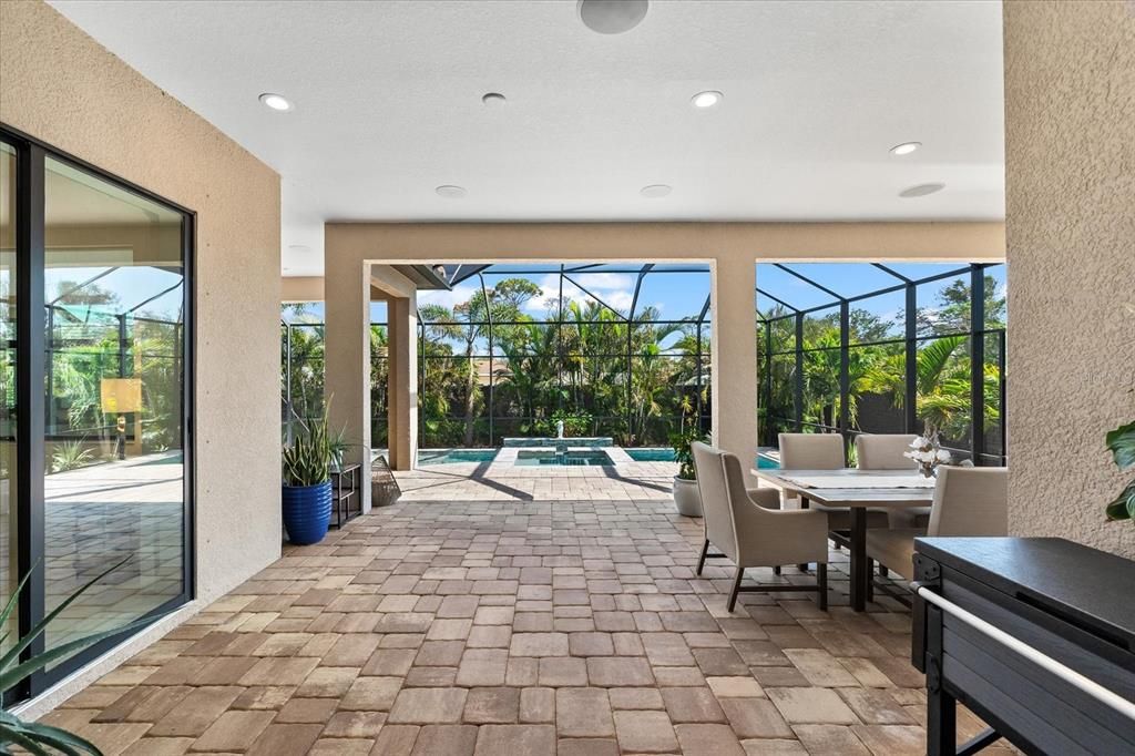 Dining room, Glass Ceilings, Interior, Recessed Lighting, Sun Room