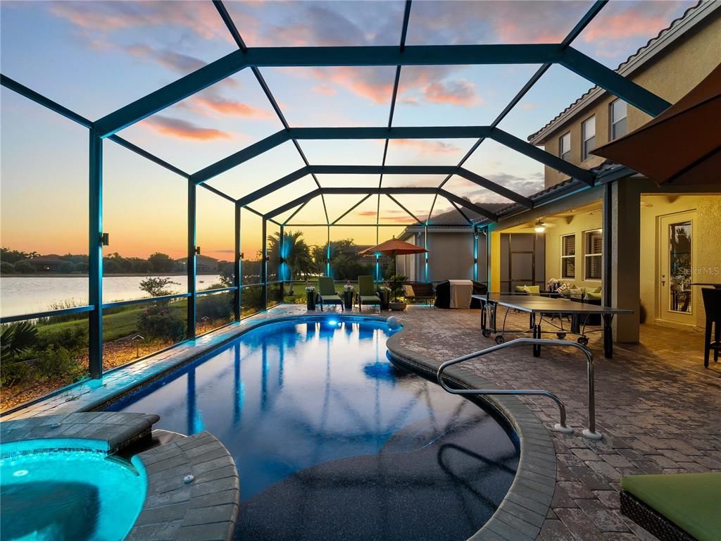 Glass Ceilings, Interior, Pool, Sun Room, Water