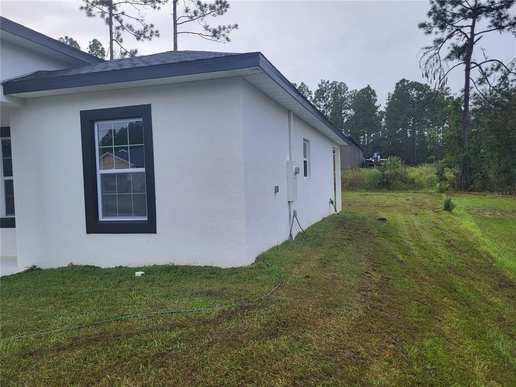 Backyard, Exterior
