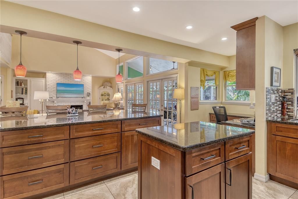 Interior, Kitchen, Pendant Lights, Recessed Lighting