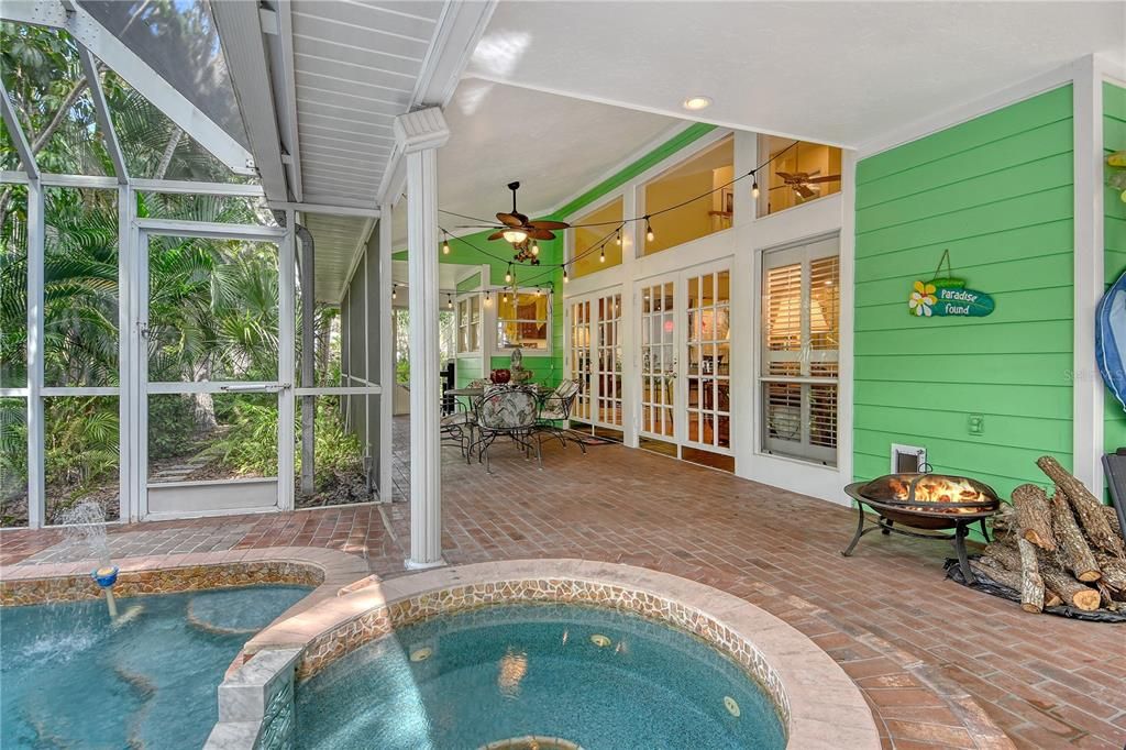 Glass Ceilings, Interior, Pool, Recessed Lighting, Sun Room