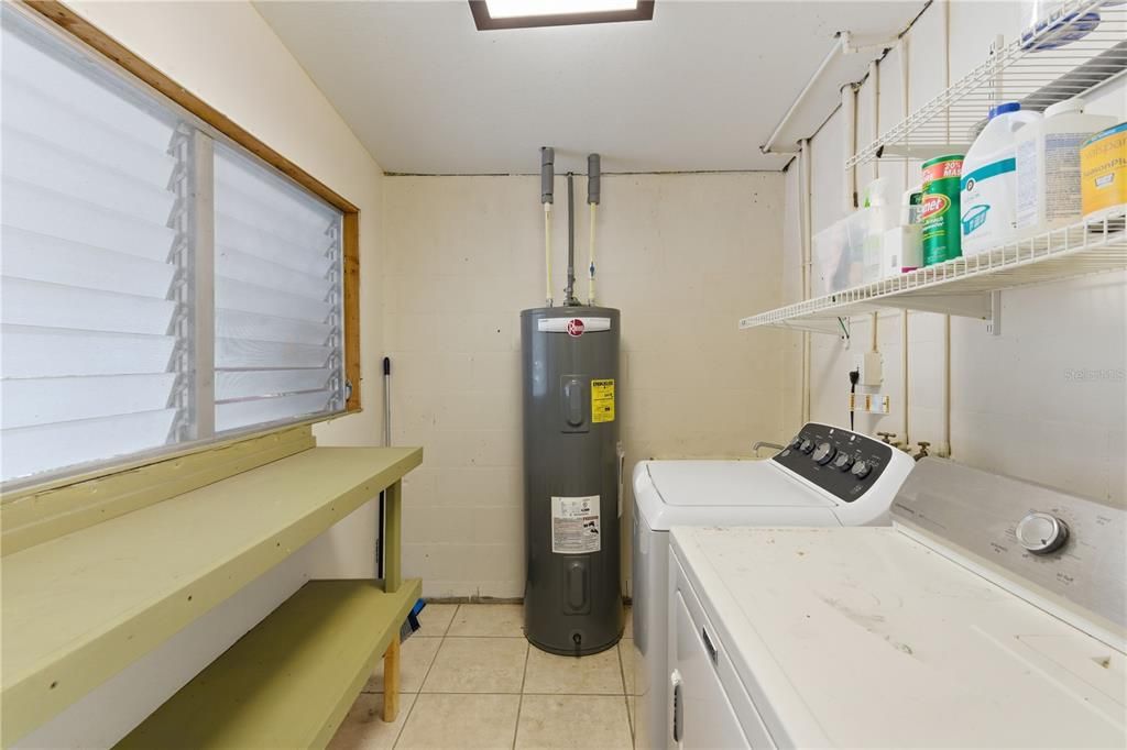 Interior, Washer
