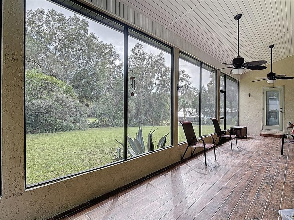 Interior, Sun Room, Wood Texture Flooring