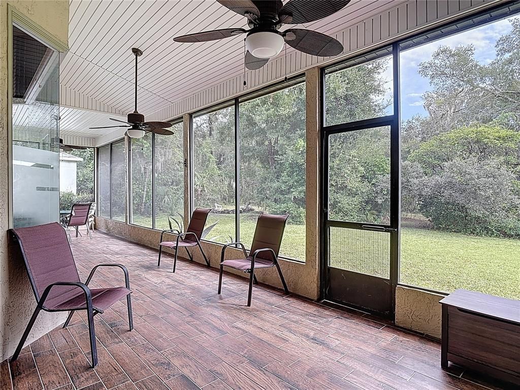 Interior, Sun Room, Wood Texture Flooring