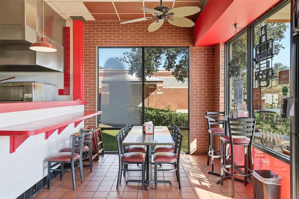 Dining room, Interior, Stone Walls