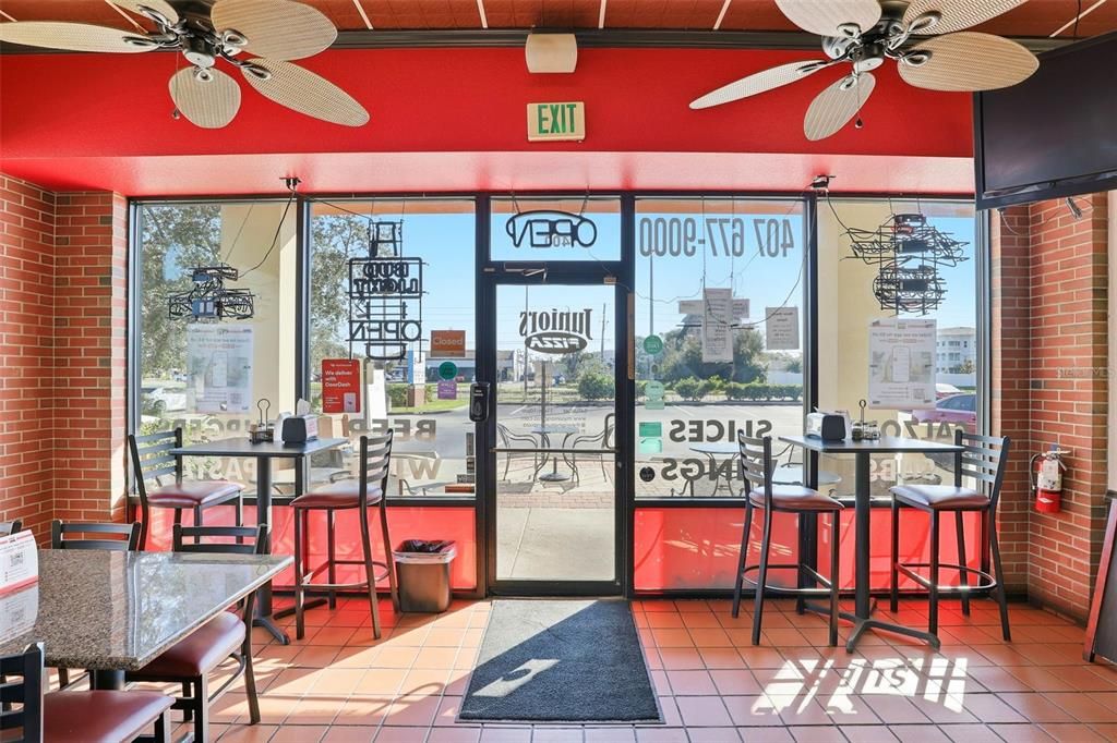 Dining room, Interior, Stone Walls