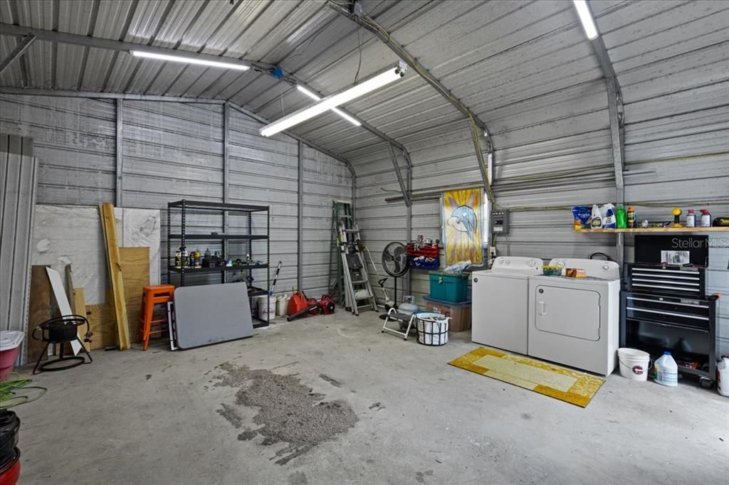 Garage, Interior, Washer