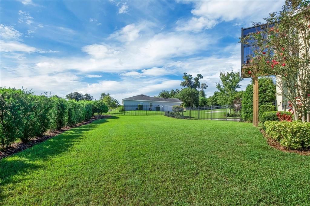 Backyard, Exterior