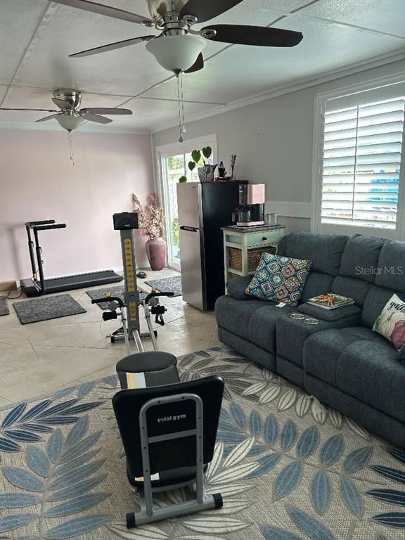 Fitness Equipment, Interior, Living room