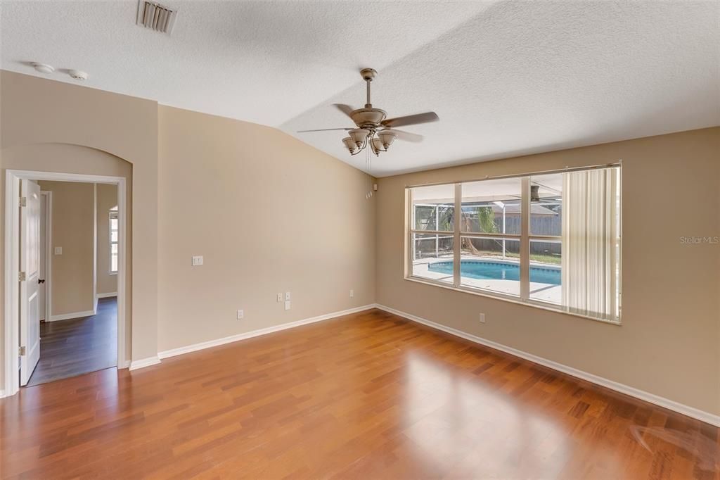 Empty room, Interior, Wood Texture Flooring