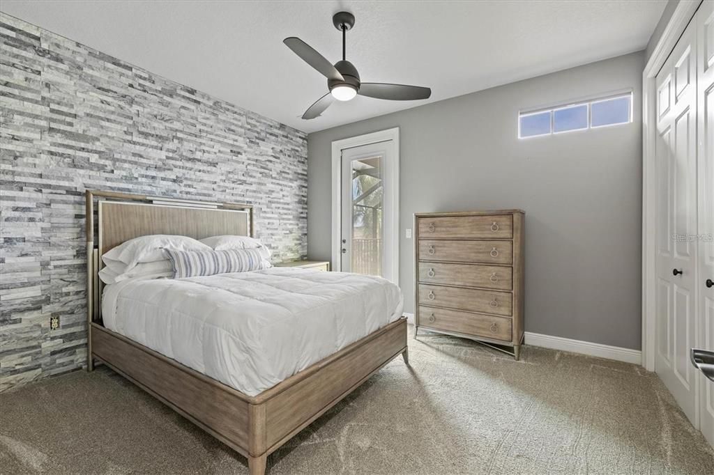 Bedroom, Interior, Stone Walls