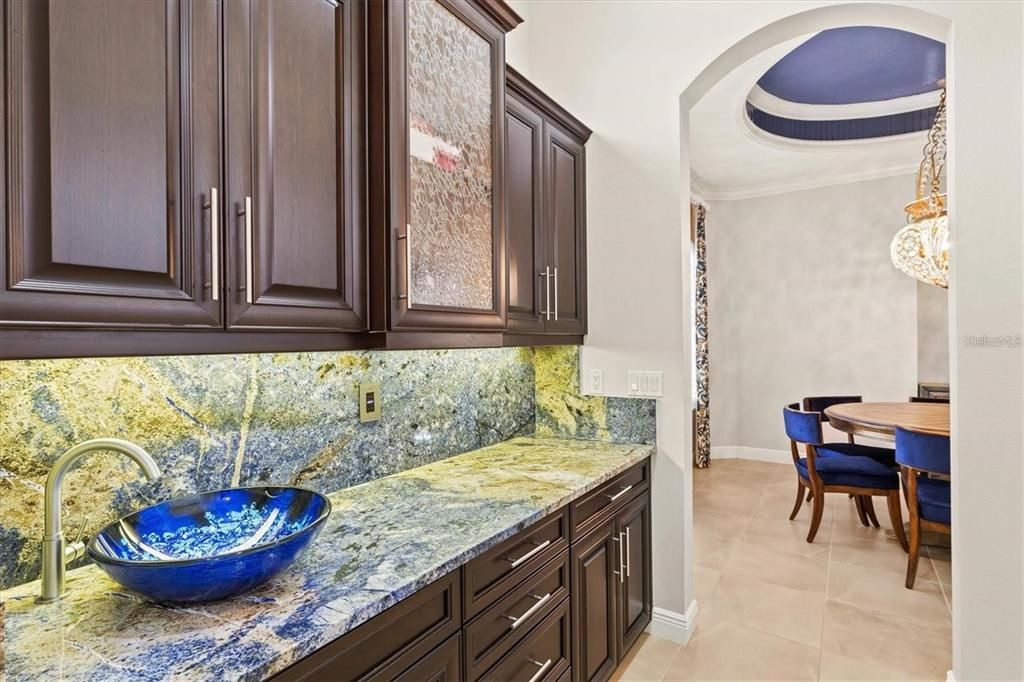 Dining room, Interior, Pendant Lights