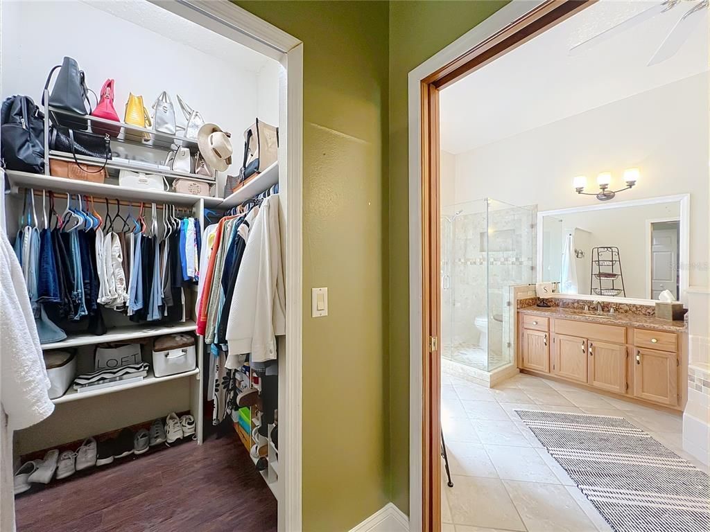 Bathroom, Dual Sink Vanities, Glass Shower, Interior, Walk-in Closets