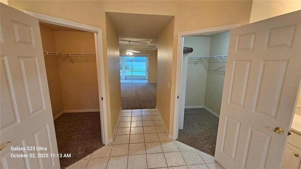 Interior, Walk-in Closets