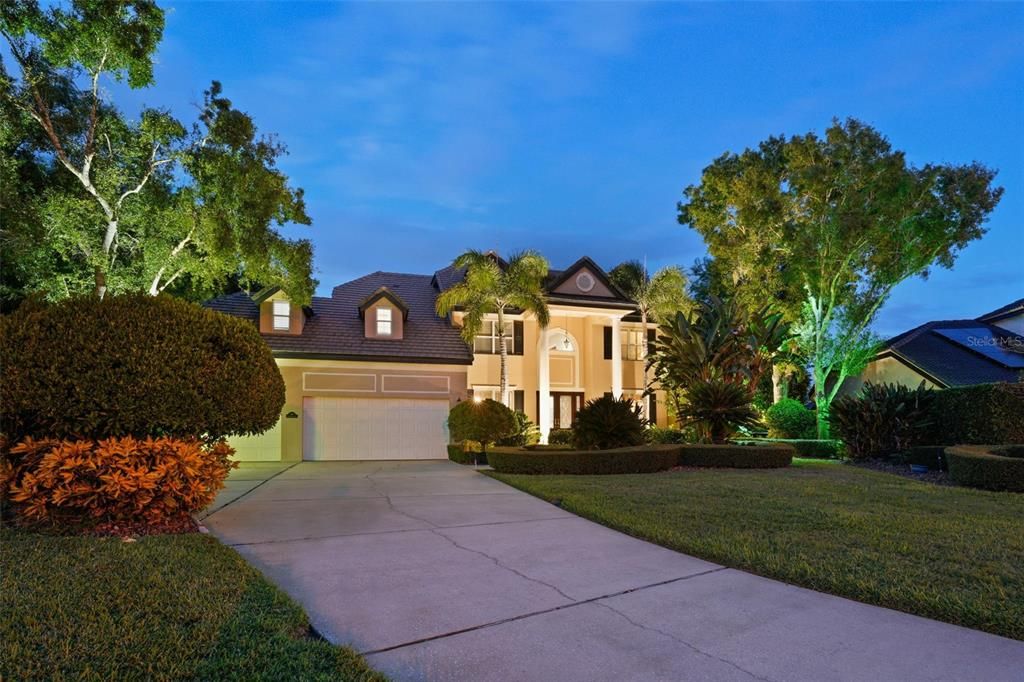 Attached, Exterior, Facade, French Provincial