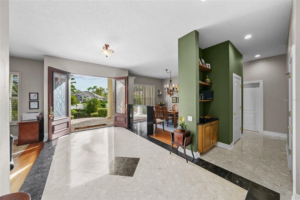 Chandelier, Interior, Recessed Lighting