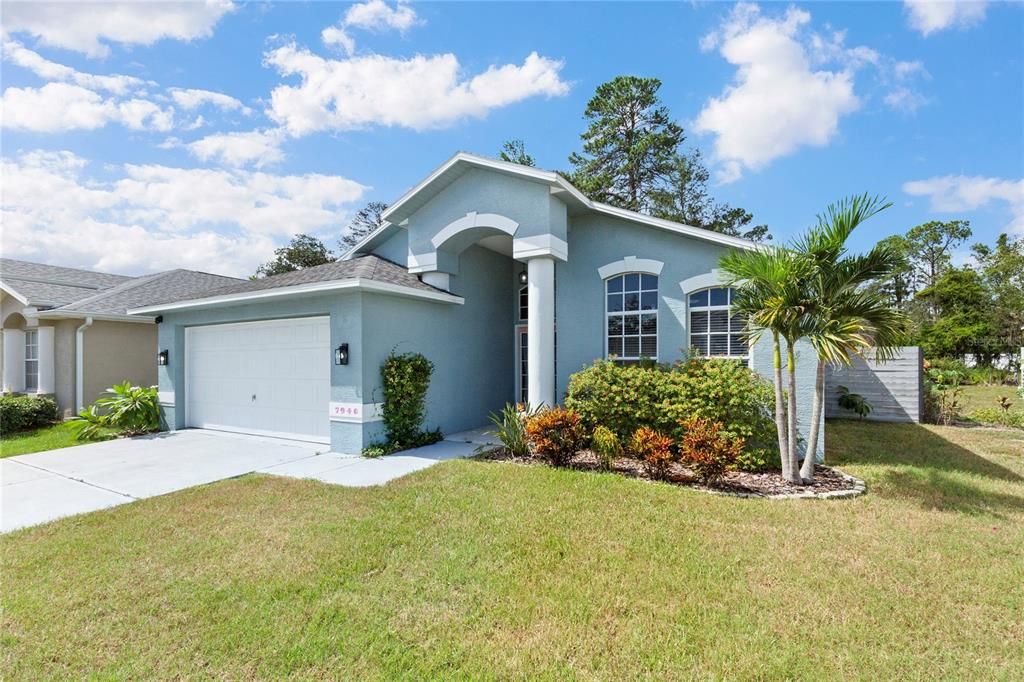 Attached, Backyard, Exterior, Facade, Ranch
