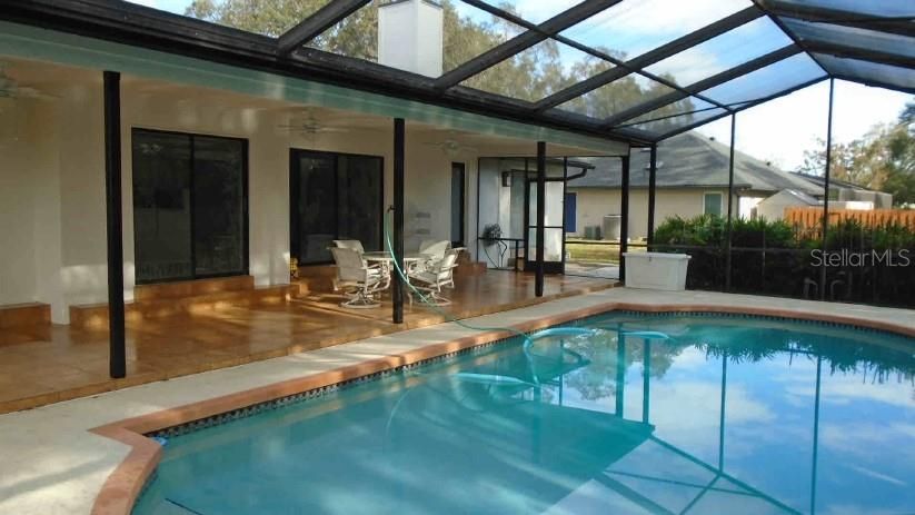 Glass Ceilings, Interior, Pool, Sun Room, Wood Texture Flooring