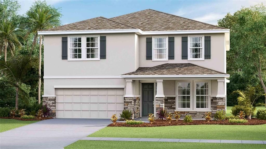 Attached, Exterior, Facade, Mediterranean