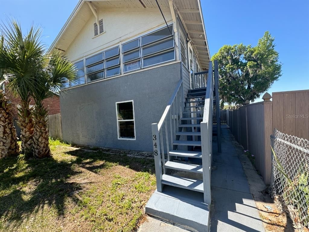 Backyard, Exterior