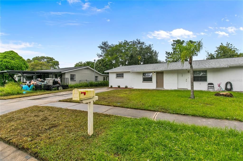 Backyard, Exterior