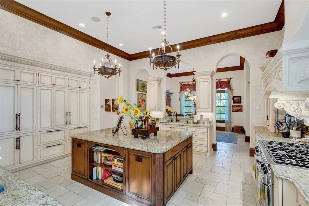 Chandelier, Interior, Kitchen, Pendant Lights, Recessed Lighting
