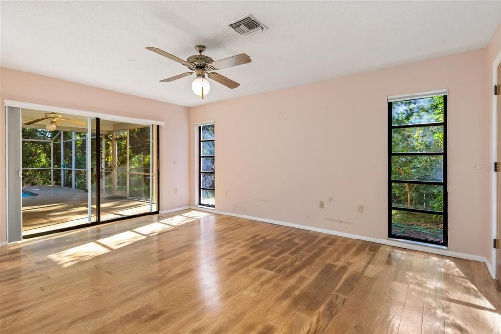 Empty room, Interior, Wood Texture Flooring