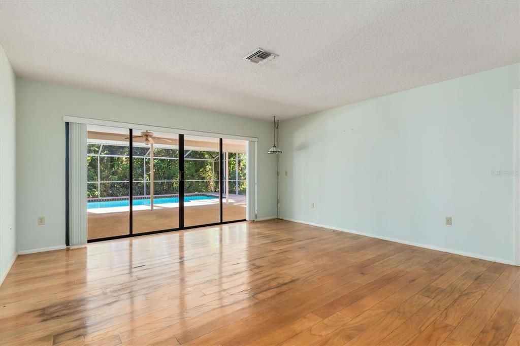 Empty room, Interior, Wood Texture Flooring