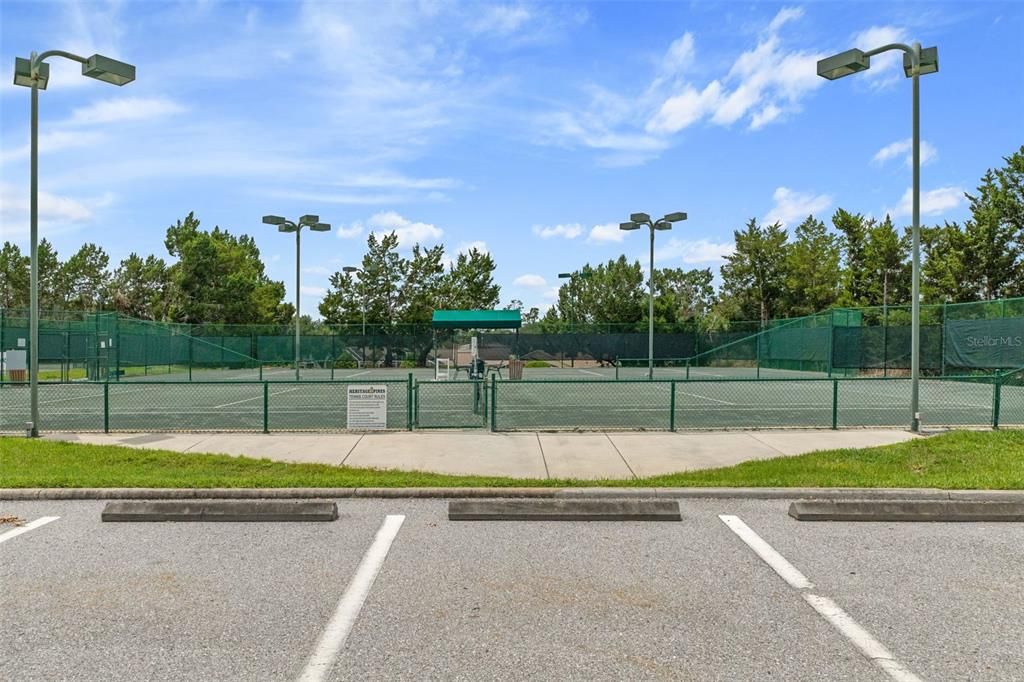 Exterior, Tennis Courts