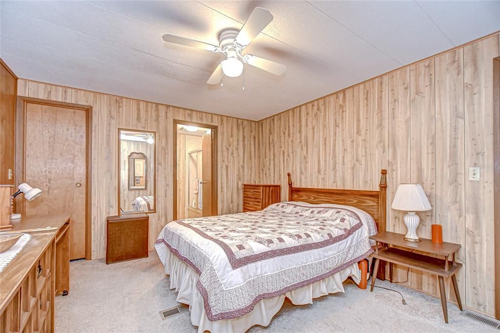 Bedroom, Interior, Wooden Walls