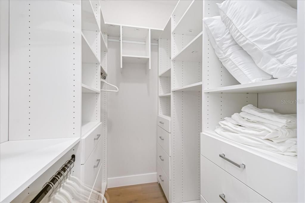 Interior, Walk-in Closets, Wood Texture Flooring
