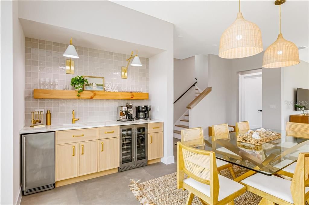Dining room, Interior, Kitchen, Pendant Lights