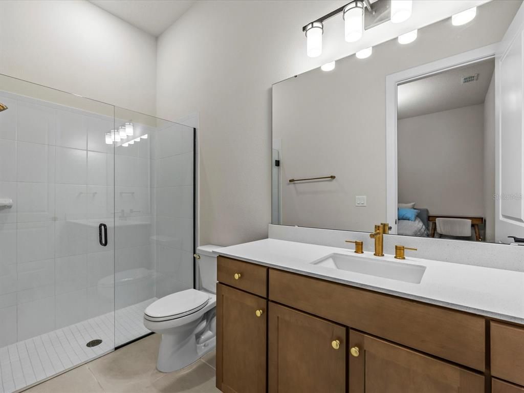 Bathroom, Glass Shower, Interior