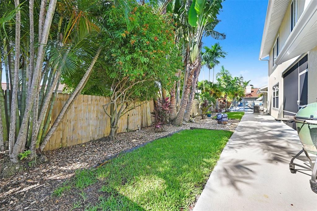 Backyard, Exterior