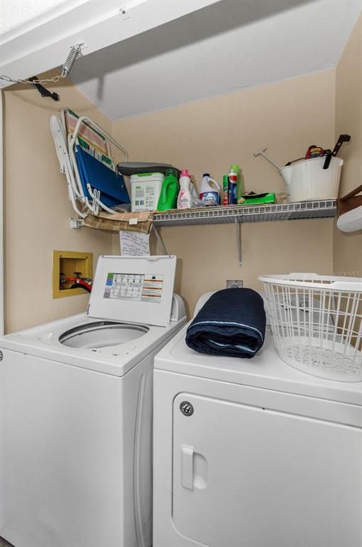 Interior, Washer