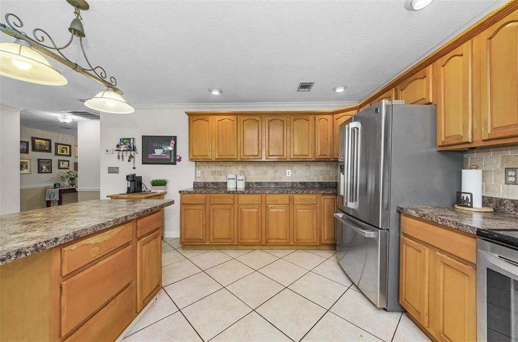 Interior, Kitchen, Pendant Lights, Recessed Lighting