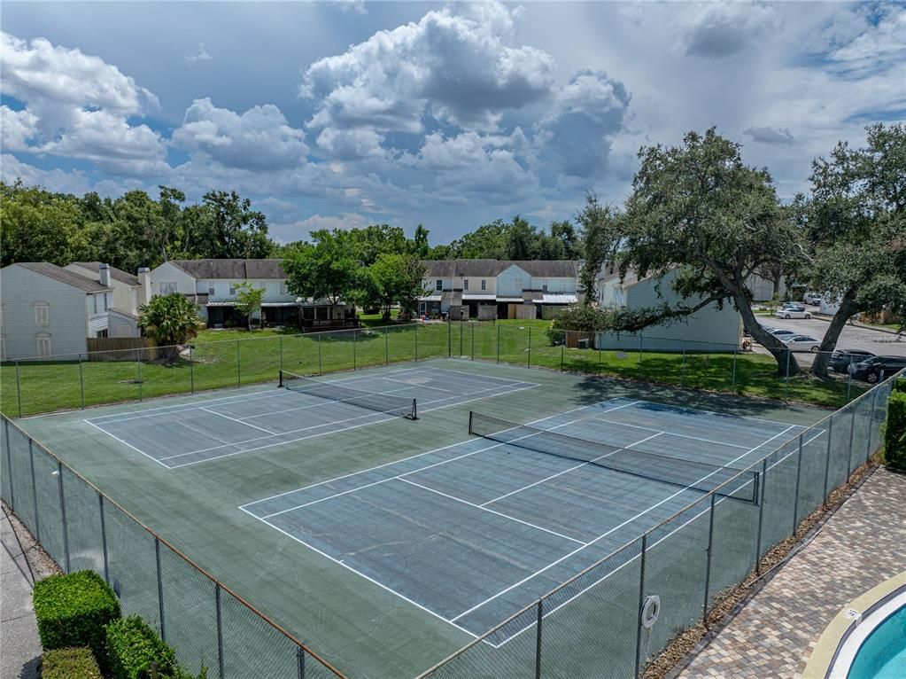 Exterior, Tennis Courts