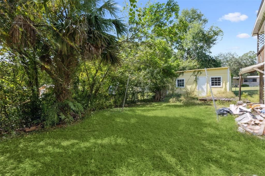 Backyard, Exterior
