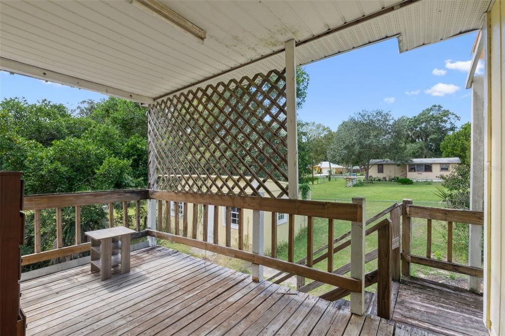 Backyard, Exterior